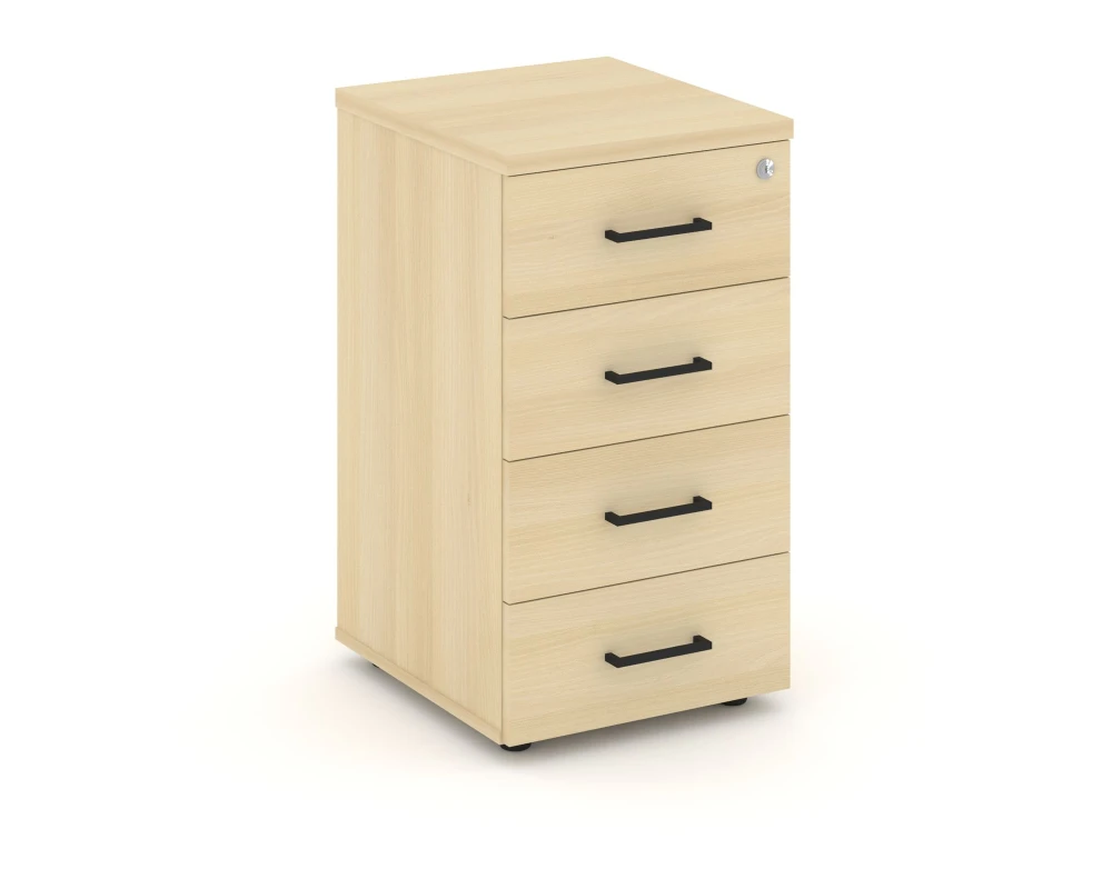 Тумба опорная/приставная с ящиками 416x460x750 Стайл Проджект / Style Project