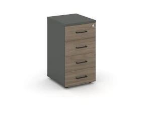 Тумба опорная/приставная с ящиками 416x460x750 Стайл Проджект / Style Project images