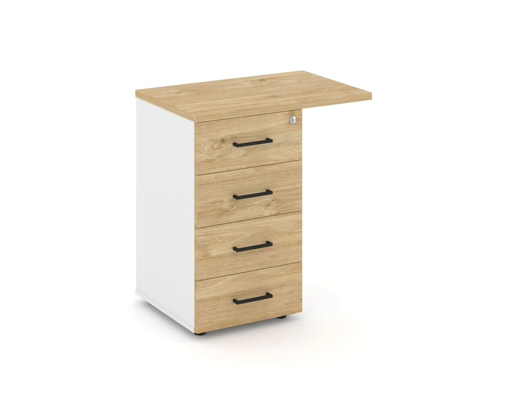 Тумба приставная с ящиками 416/700x460x750 Стайл Проджект / Style Project