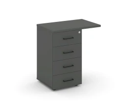 Тумба приставная с ящиками 416/700x460x750 Стайл Проджект / Style Project images