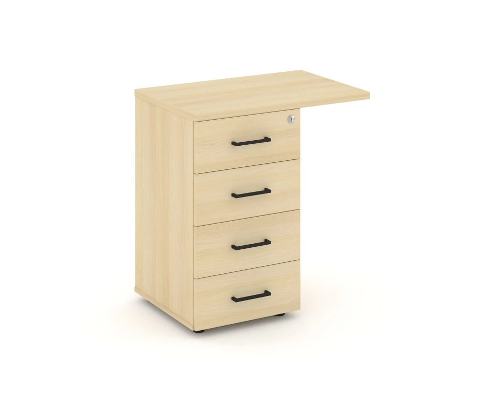 Тумба приставная с ящиками 416/700x460x750 Стайл Проджект / Style Project