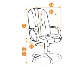 Кресло CH833 images