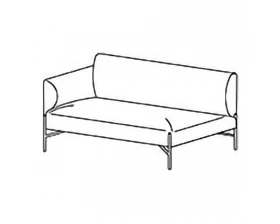 Двухместная секция, п/л справа Toscana images