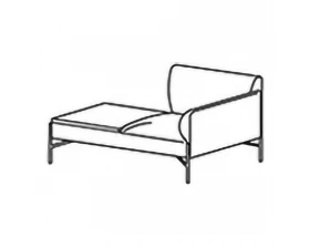 Двухместная секция со столиком, п/л слева Toscana images