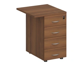 Брифинг-приставка с тумбой 4-ящичной с замком Комфорт images