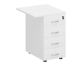 Брифинг-приставка с тумбой 4-ящичной с замком Комфорт images