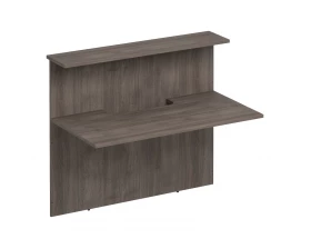 Модуль ресепшн прямой с вырезом без опор 140x76,8x120 Комфорт images