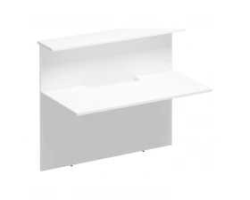 Модуль ресепшн прямой с вырезом без опор 140x76,8x120 Комфорт images
