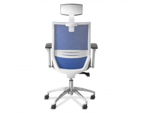 Кресло Aero lux с подголовником (белый каркас) images