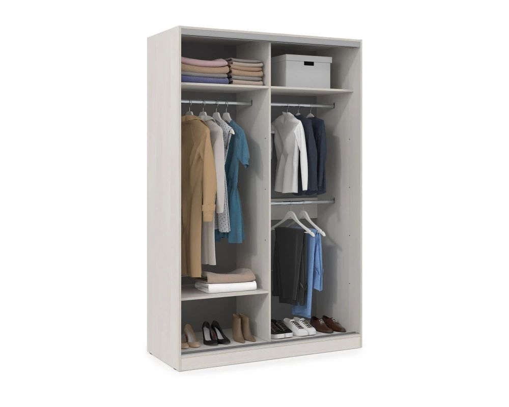 Шкаф-купе 2-дверный (1204*600*2201) ШКДД.12.2 КОМФОРТ / COMFORT