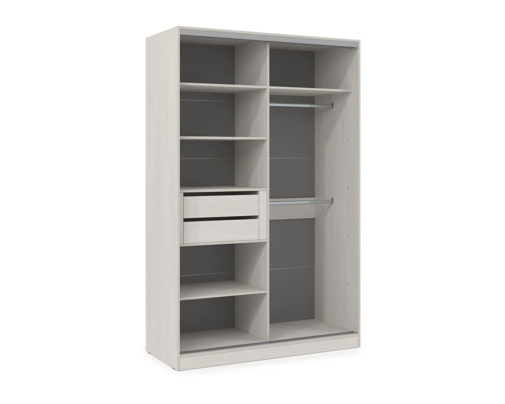 Шкаф-купе 2-дверный (1204*600*2201) ШКДД.12.7 КОМФОРТ / COMFORT