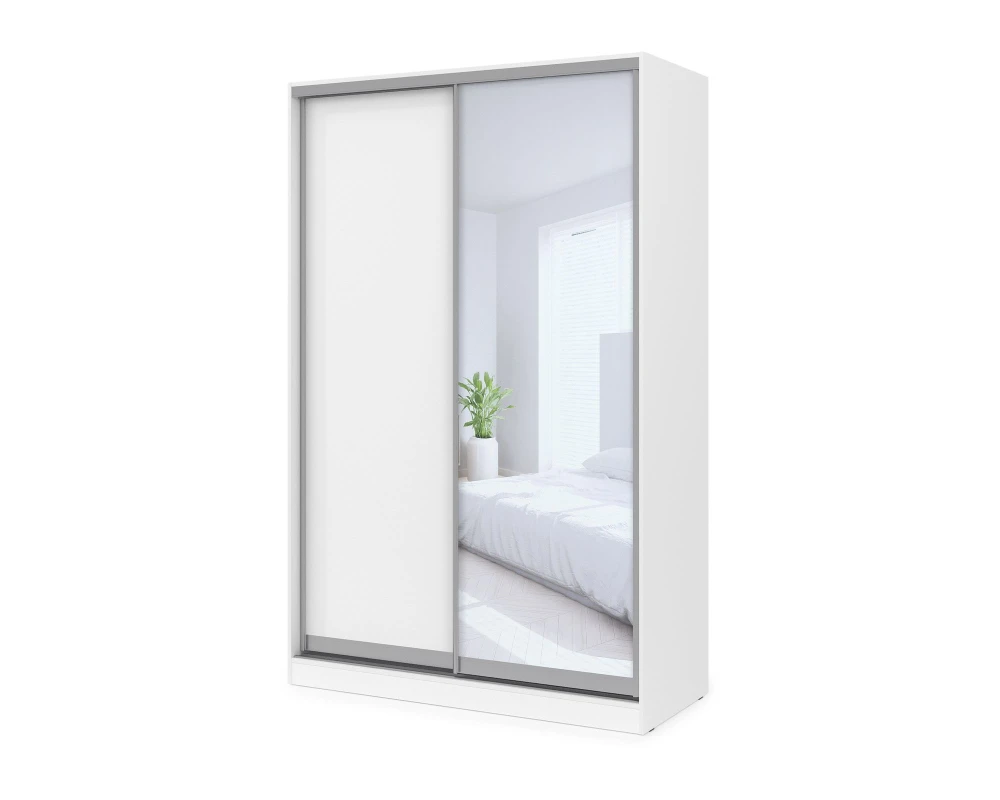 Шкаф-купе 2-дверный (1204*600*2201) ШКДЗ.12.7 КОМФОРТ / COMFORT