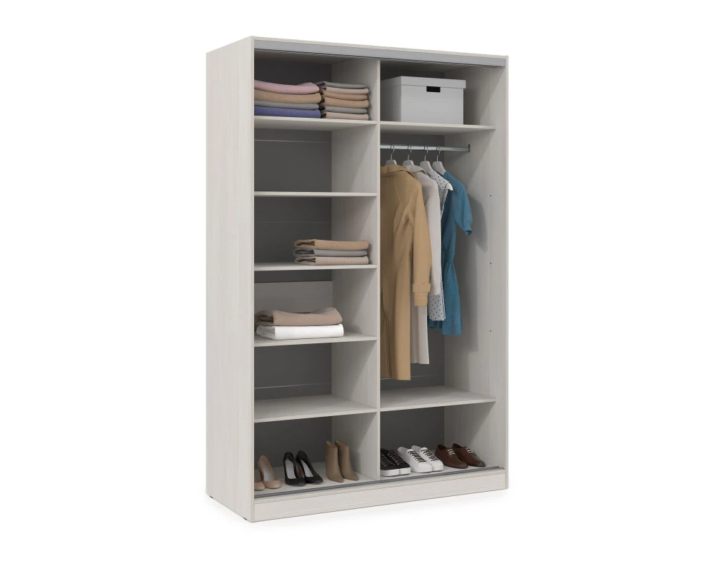 Шкаф-купе 2-дверный (1404*600*2201) ШКДД.14.4 КОМФОРТ / COMFORT