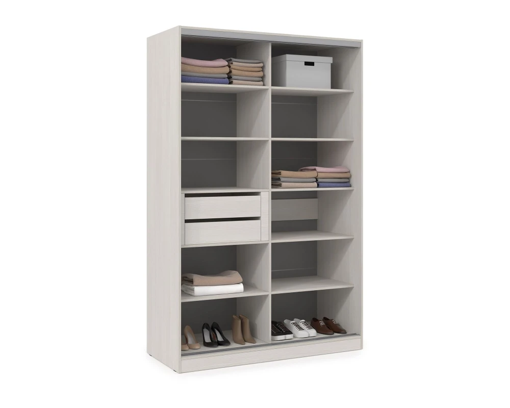 Шкаф-купе 2-дверный (1404*600*2201) ШКДД.14.9 КОМФОРТ / COMFORT