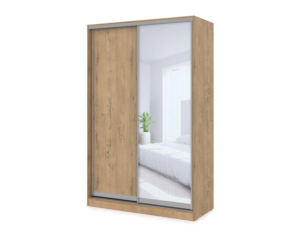 Шкаф-купе 2-дверный (1604*600*2201) ШКДЗ.16.1 КОМФОРТ / COMFORT