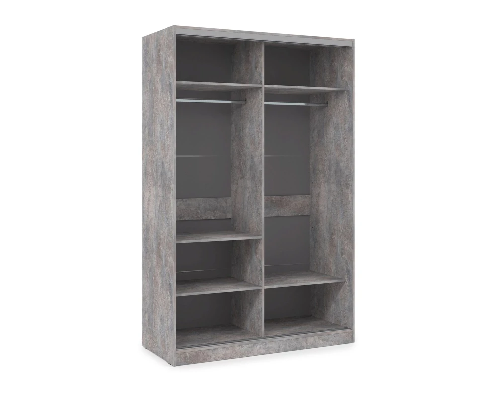 Шкаф-купе 2-дверный (1404*600*2201) ШКДД.14.3 КОМФОРТ / COMFORT