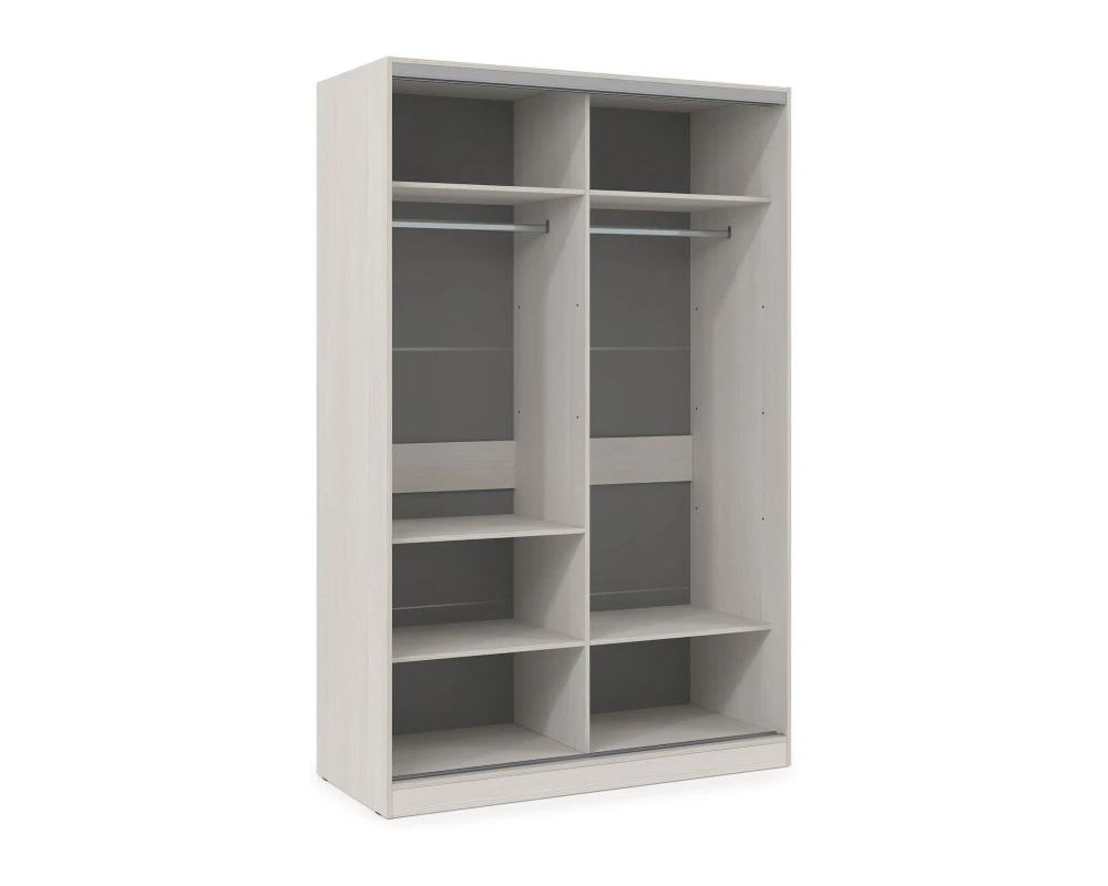 Шкаф-купе 2-дверный (1404*600*2201) ШКДД.14.3 КОМФОРТ / COMFORT