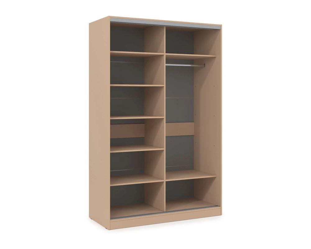 Шкаф-купе 2-дверный (1204*600*2201) ШКДД.12.4 КОМФОРТ / COMFORT