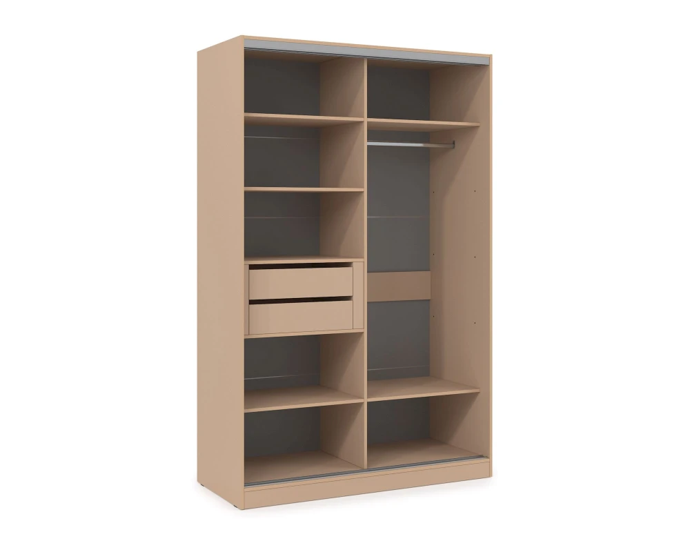 Шкаф-купе 2-дверный (1404*600*2201) ШКДД.14.5 КОМФОРТ / COMFORT