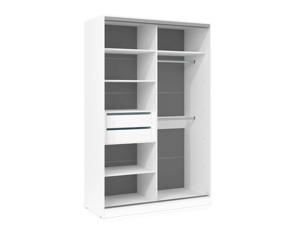 Шкаф-купе 2-дверный (1404*600*2201) ШКДД.14.7 КОМФОРТ / COMFORT