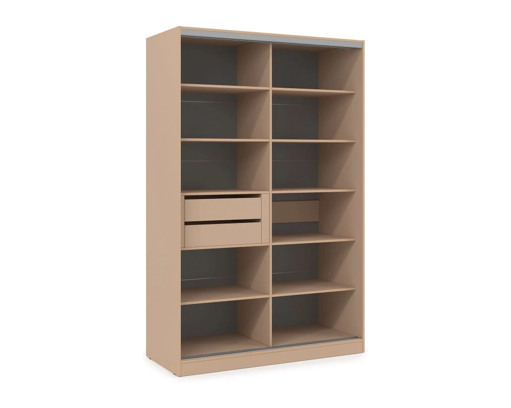 Шкаф-купе 2-дверный (1404*600*2201) ШКДД.14.9 КОМФОРТ / COMFORT