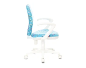 Кресло Бюрократ KD-W10AXSN Ткань, Голубой images