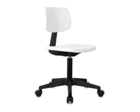 Кресло Бюрократ CH 200 Пластик, Белый images