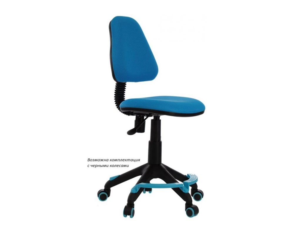 Кресло Бюрократ KD-4-F Ткань, Голубой