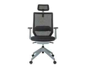 Кресло Бюрократ MC-G611NL-H Сетка/ Ткань, Черный images