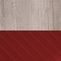 Дуб каньон/Красный (эмаль)
