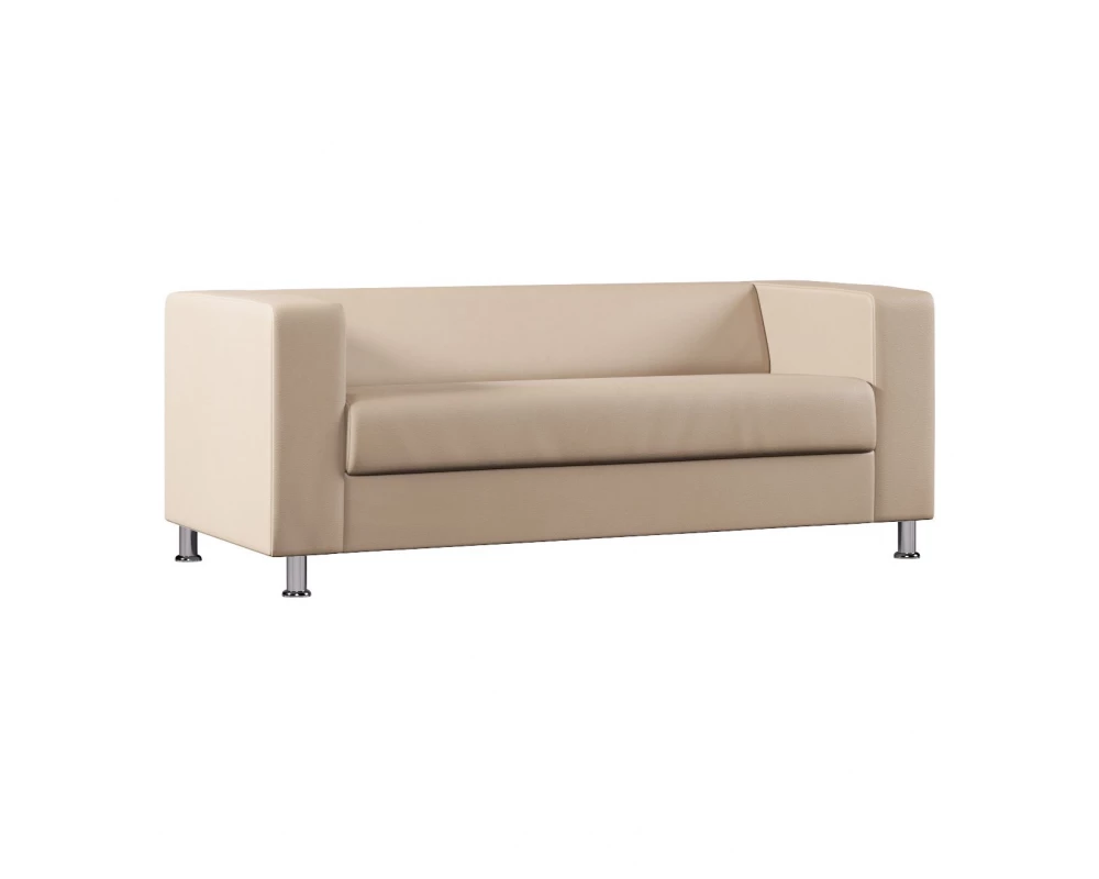 Диван Everprof Wilson трехместный Экокожа, Бежевый