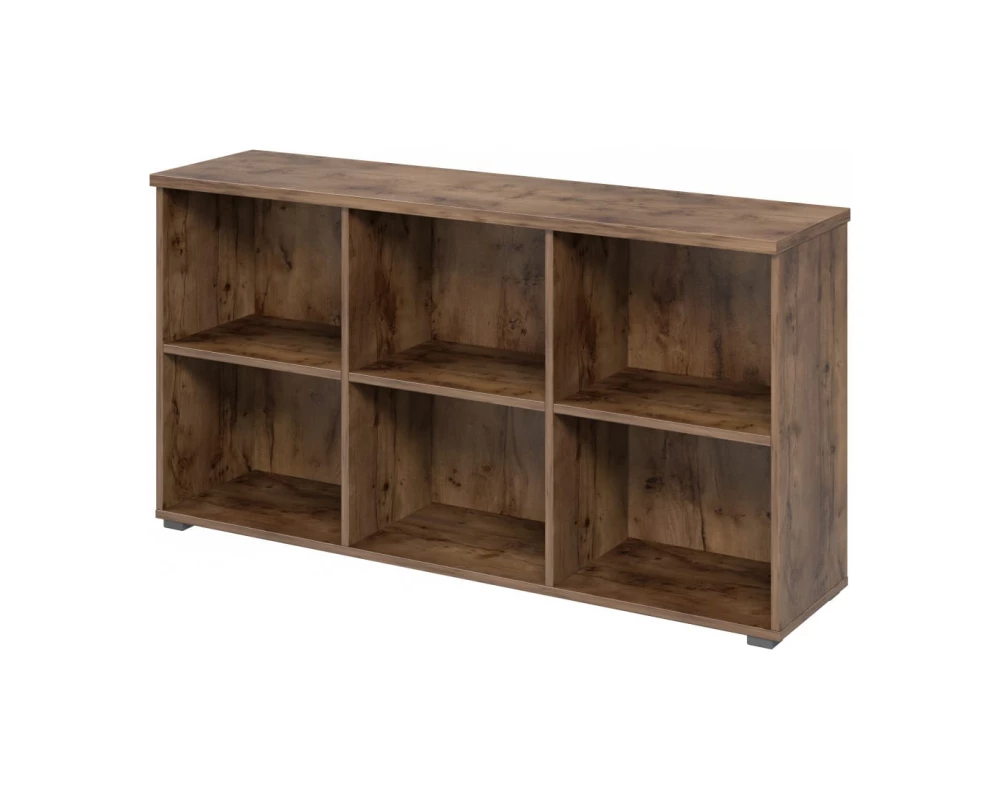 Тумба приставная к 2м столам с экраном, без дверей Lemo