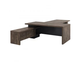 Стол руководителя с опорной тумбой T-920л.0000 Торстон images