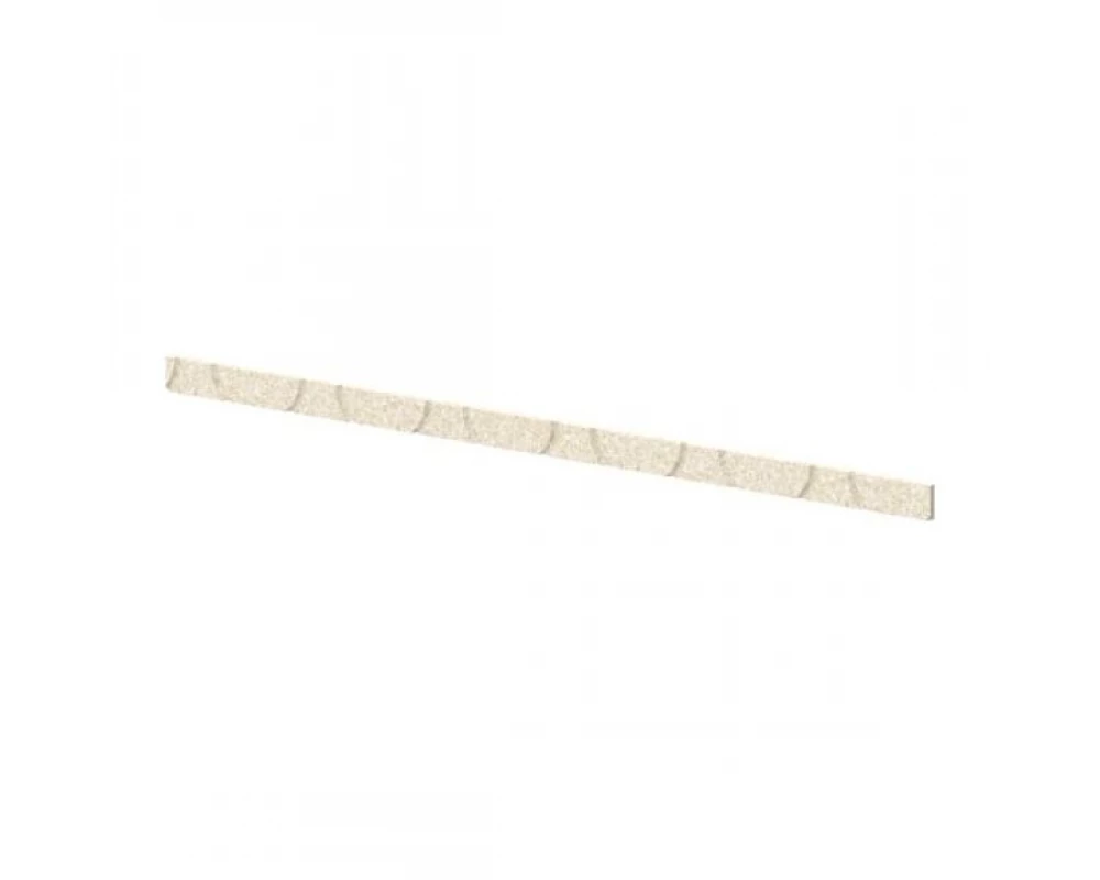 Отбойник для стеновой панели с рустом "Волны" 120х1,2х30 Forest Office Лебединый пух