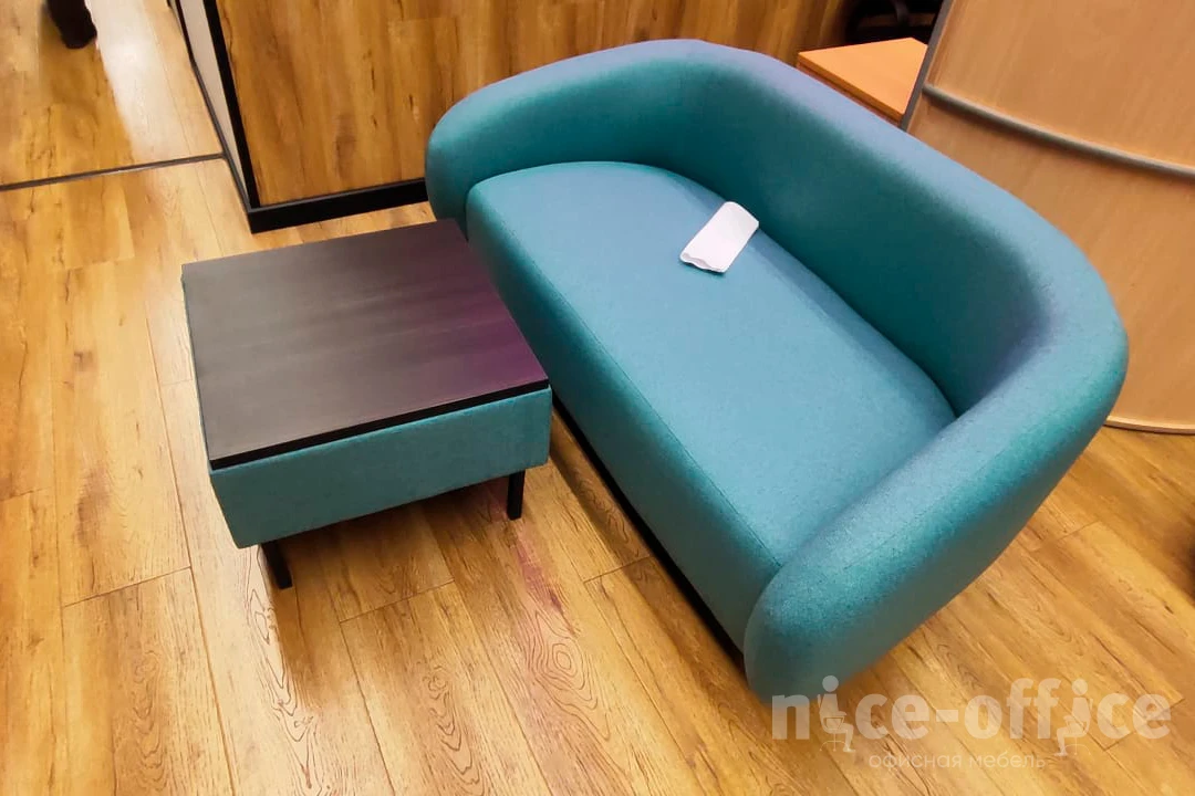 Офисный диван двухместный Belt фото в интерьере 1