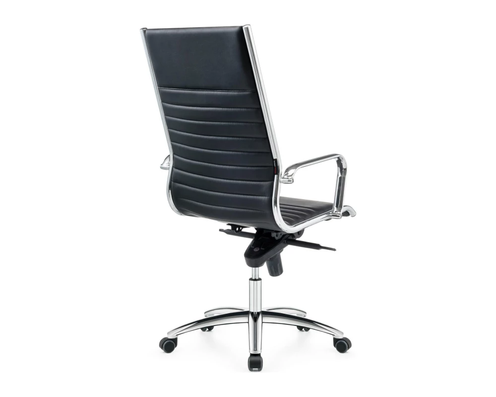 Кресло Roger 2004Н Экокожа, Черный