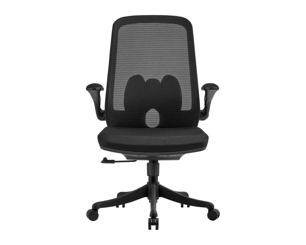 Кресло VIKING-82 MB22 Сетка/Ткань, Черный