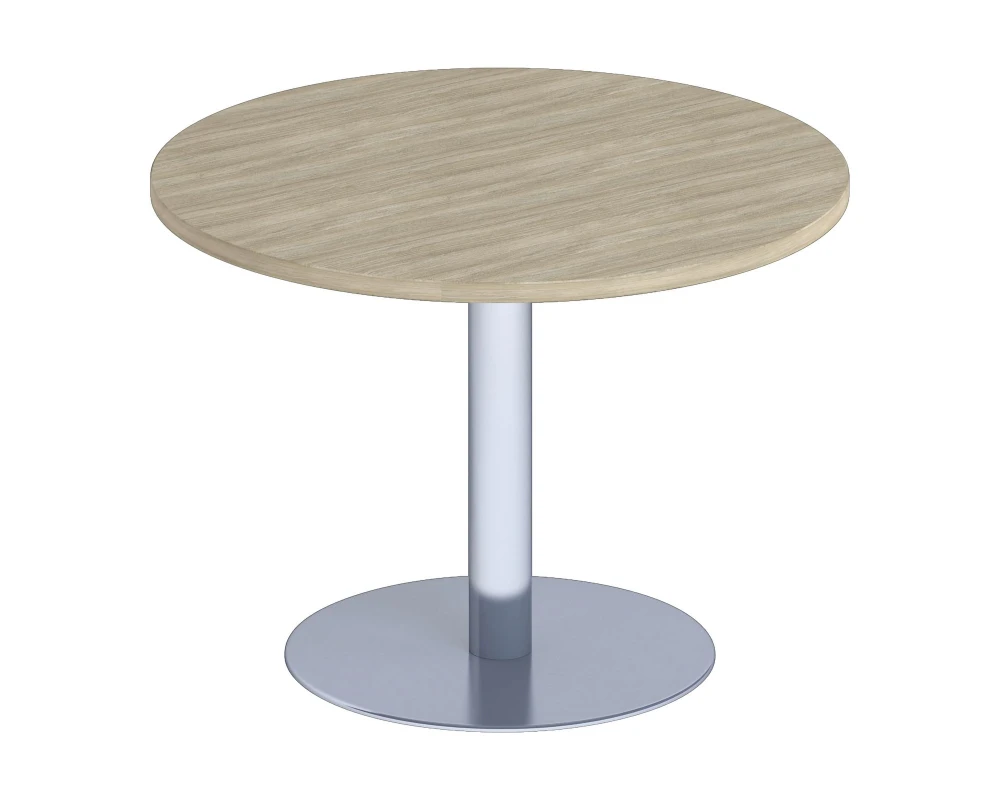 Стол для переговоров круглый на опоре колонне ПТ 141 Patriot