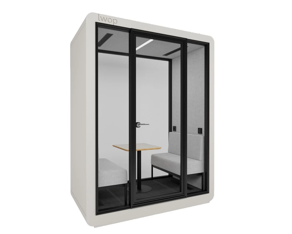 Акустическая кабина LWOP DOUBLE (задняя стенка стекло)