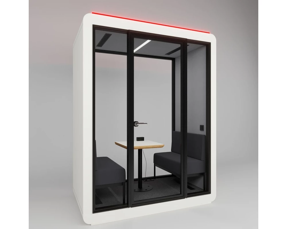 Акустическая кабина LWOP DOUBLE (задняя стенка стекло)