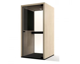 Акустическая кабина LWOP CUBE ONE (задняя стенка стекло) images