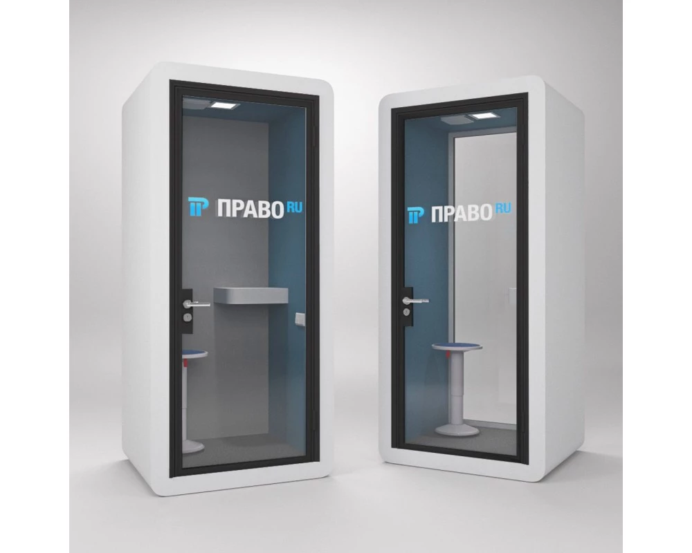 Акустическая кабина LWOP ONE (задняя стенка стекло)