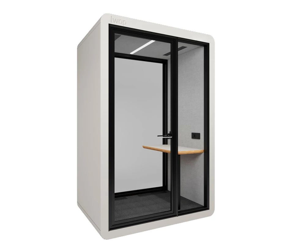 Акустическая кабина LWOP ONE WORK (задняя стенка стекло)