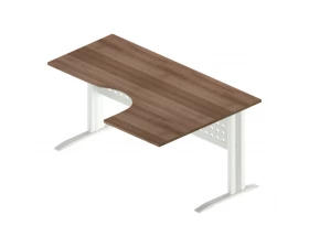 Стол-интеграл правый на металлокаркасе АМК-44R+ОА-01/1600 Агат images