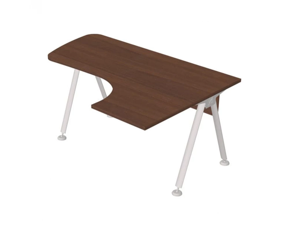 Стол интегральный на металлокаркасе правый GМ-104R+G-86 Гамма