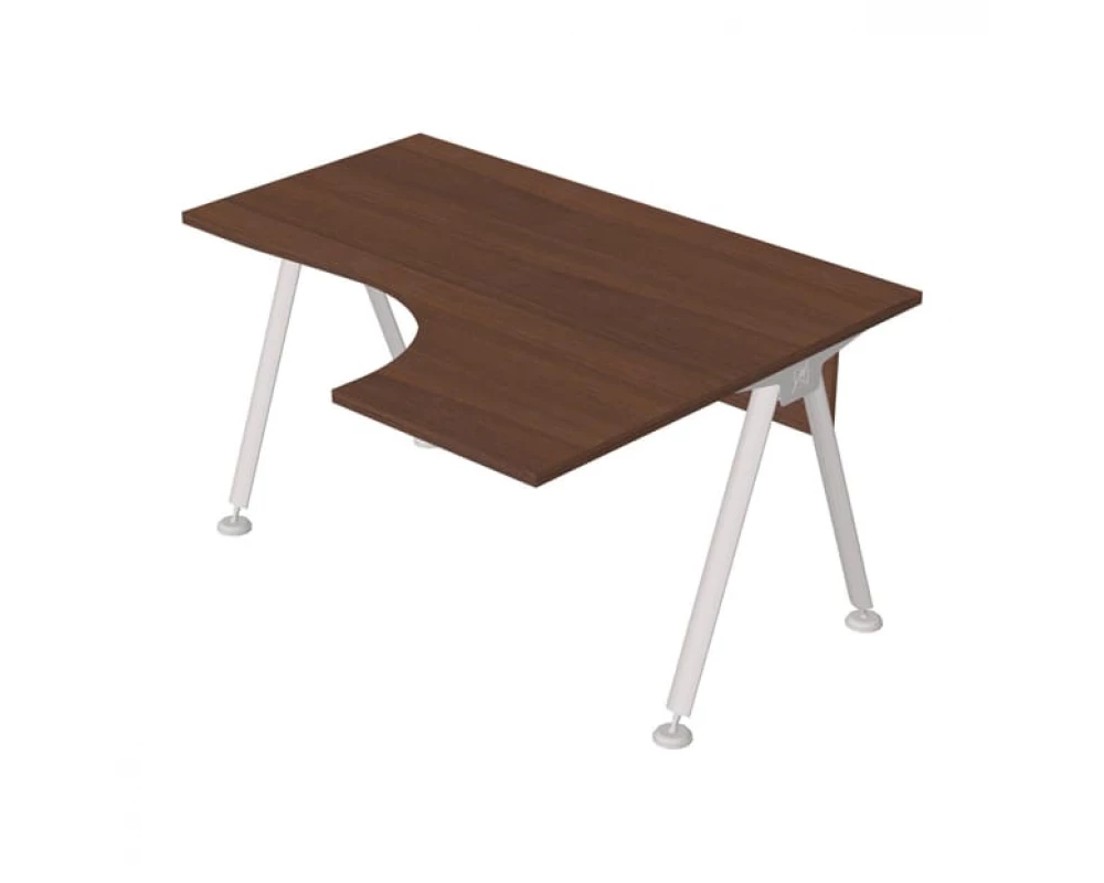 Стол интегральный на металлокаркасе правый GМ-105R+G-86 Гамма