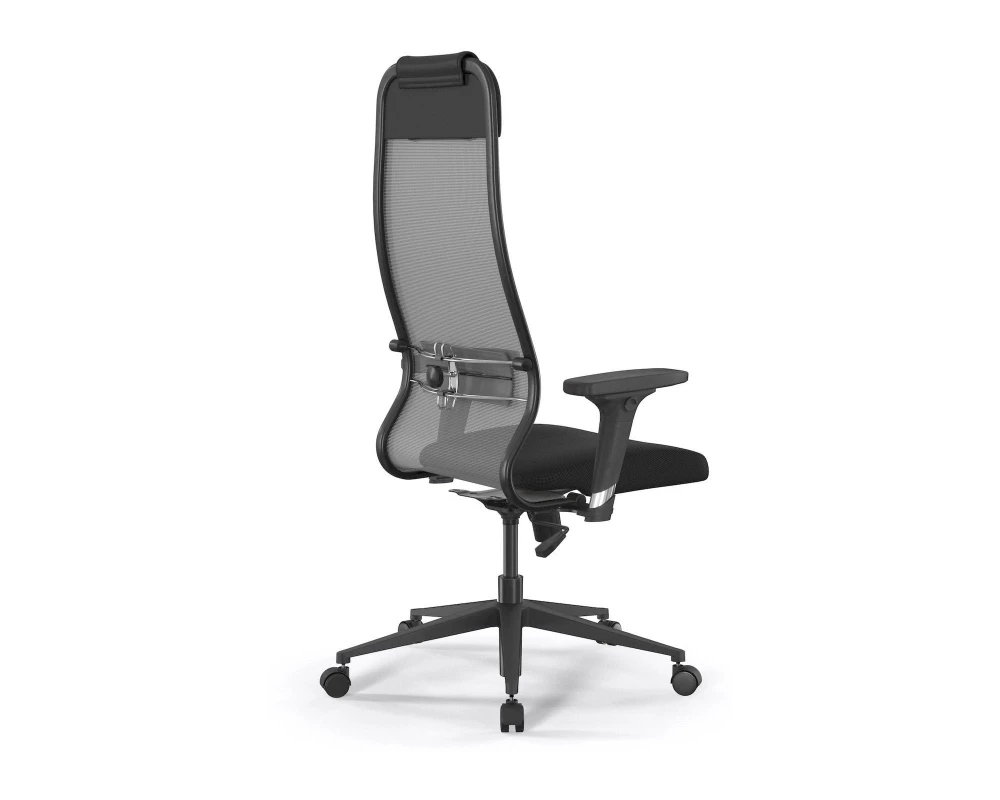 Кресло Sit 10 B1-111D M09.B11.G19.W02 Сетка/Ткань, Серый/Черный