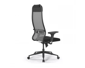 Кресло Sit 10 B1-111D M09.B11.G19.W02 Сетка/Ткань, Серый/Черный images