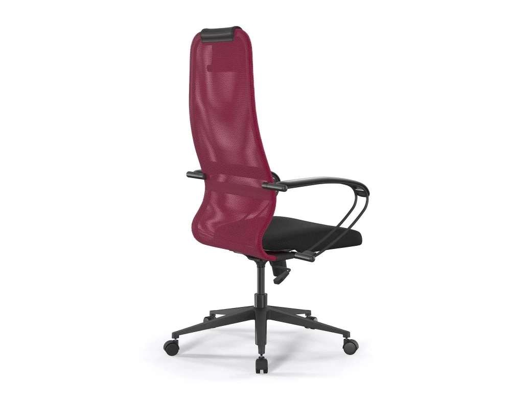 Кресло Sit 8 B1-8K M09.B11.G19.W01 Сетка/Ткань, Красный/Черный