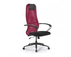 Кресло Sit 8 B1-8K M09.B11.G19.W01 Сетка/Ткань, Красный/Черный images